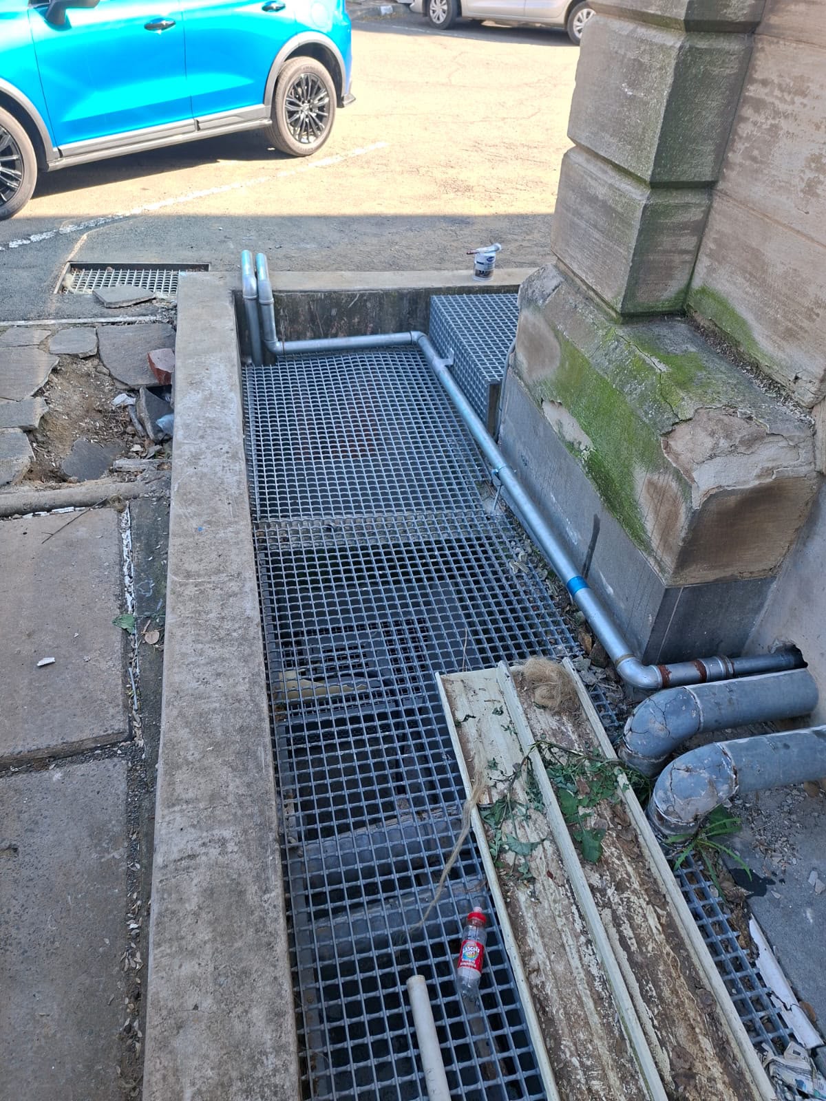 Control system and site service work